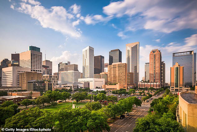 Houston was determined as one of the cities with the most 'rent-burdened' young people, with 66 percent in 2022