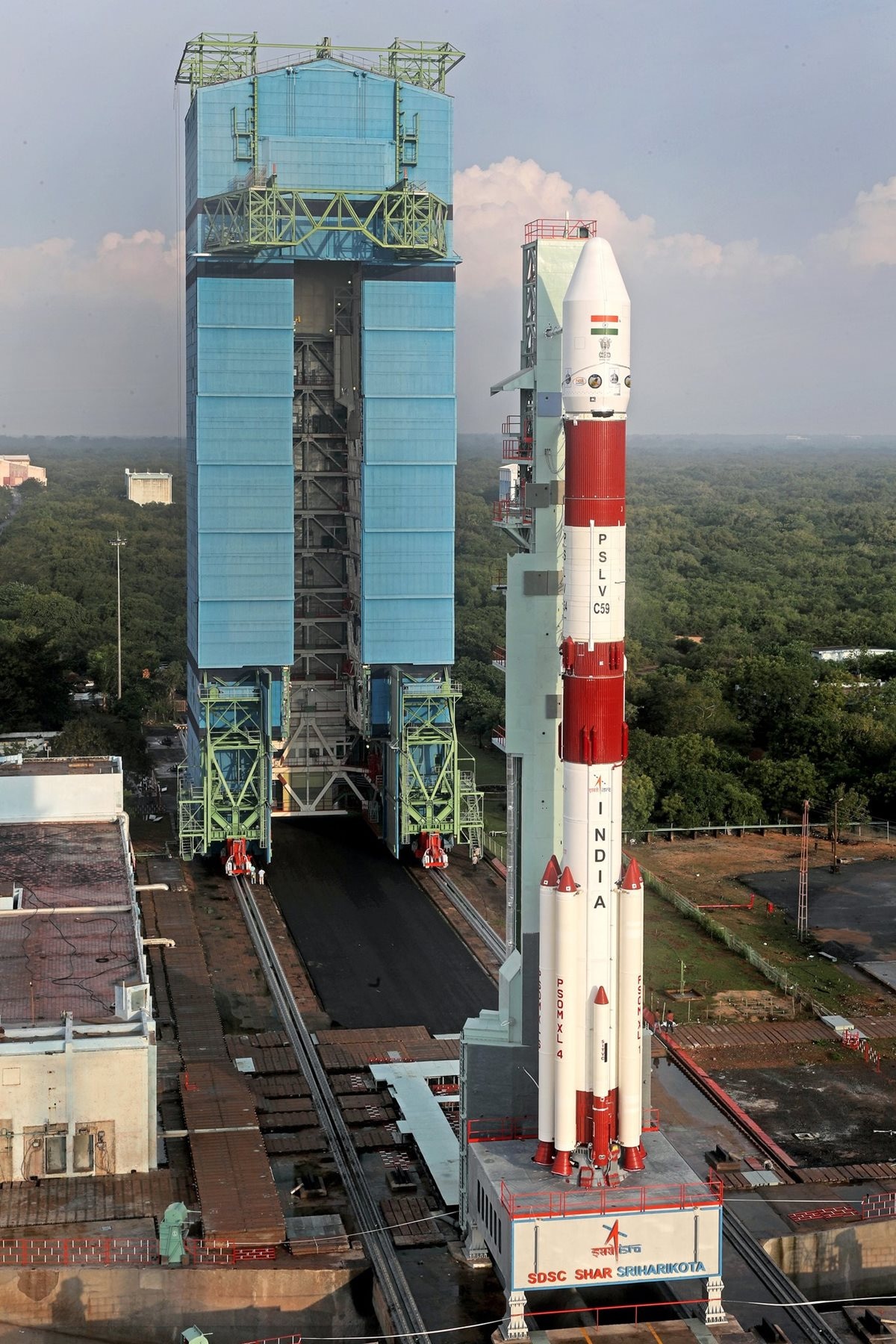 Isro Rolls Out PSLV-XL With Proba-3 Mission On Pad Ahead Of Wednesday ...