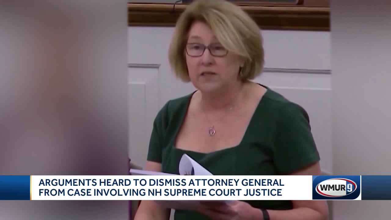 Arguments heard to dismiss AG from case involving NH Supreme Court justice Arguments heard to dismiss AG from case involving NH Supreme Court justice