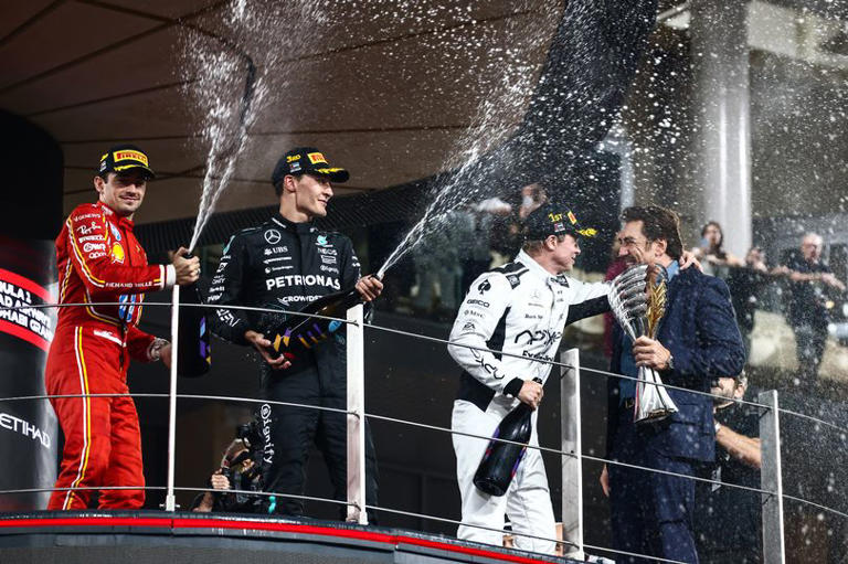 Brad Pitt slammed for 'unforgivable' F1 podium act after Abu Dhabi Grand  Prix