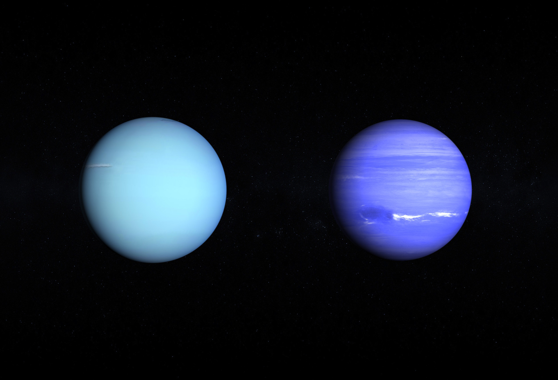 Uranus en Neptunus