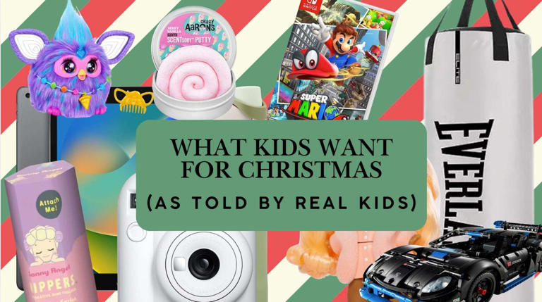 We asked kids what they actually want for Christmas - Here are their ...