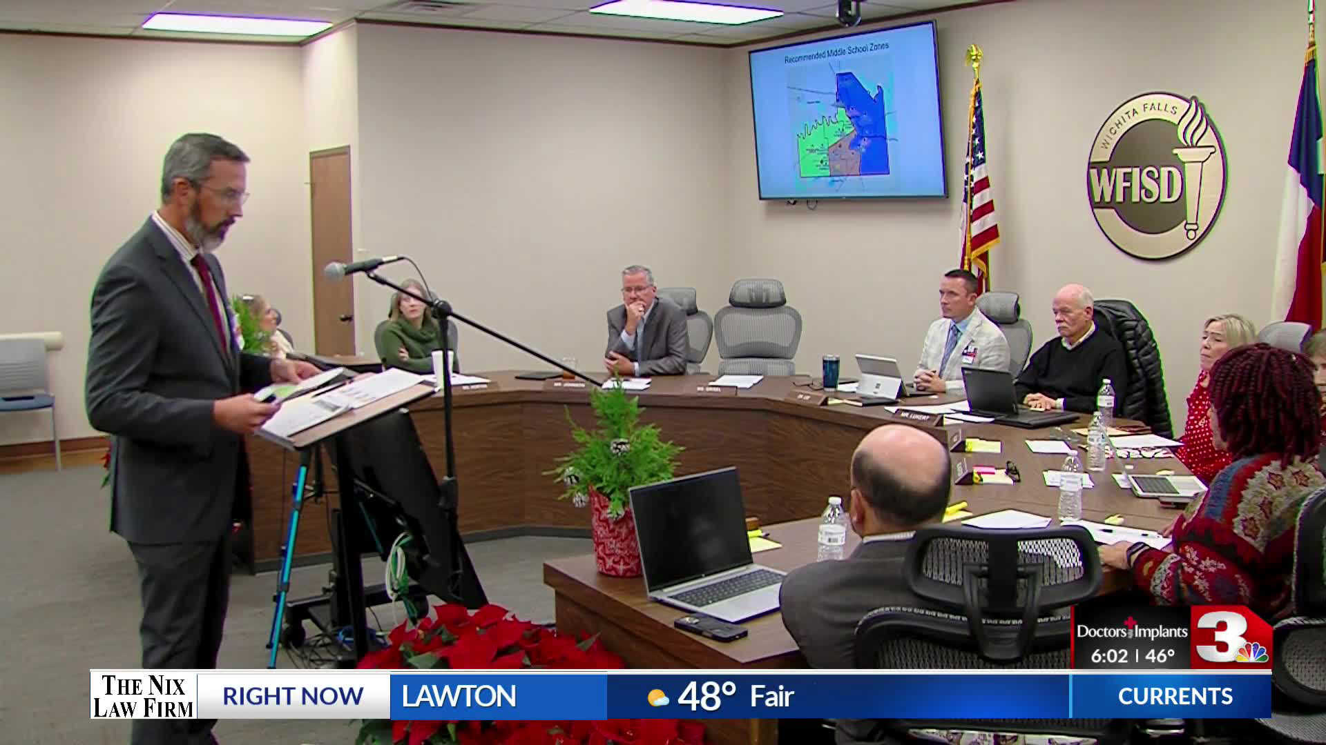 Wichita Falls ISD tackles discussion over middle schools attendance zones Wichita Falls ISD tackles discussion over middle schools attendance zones