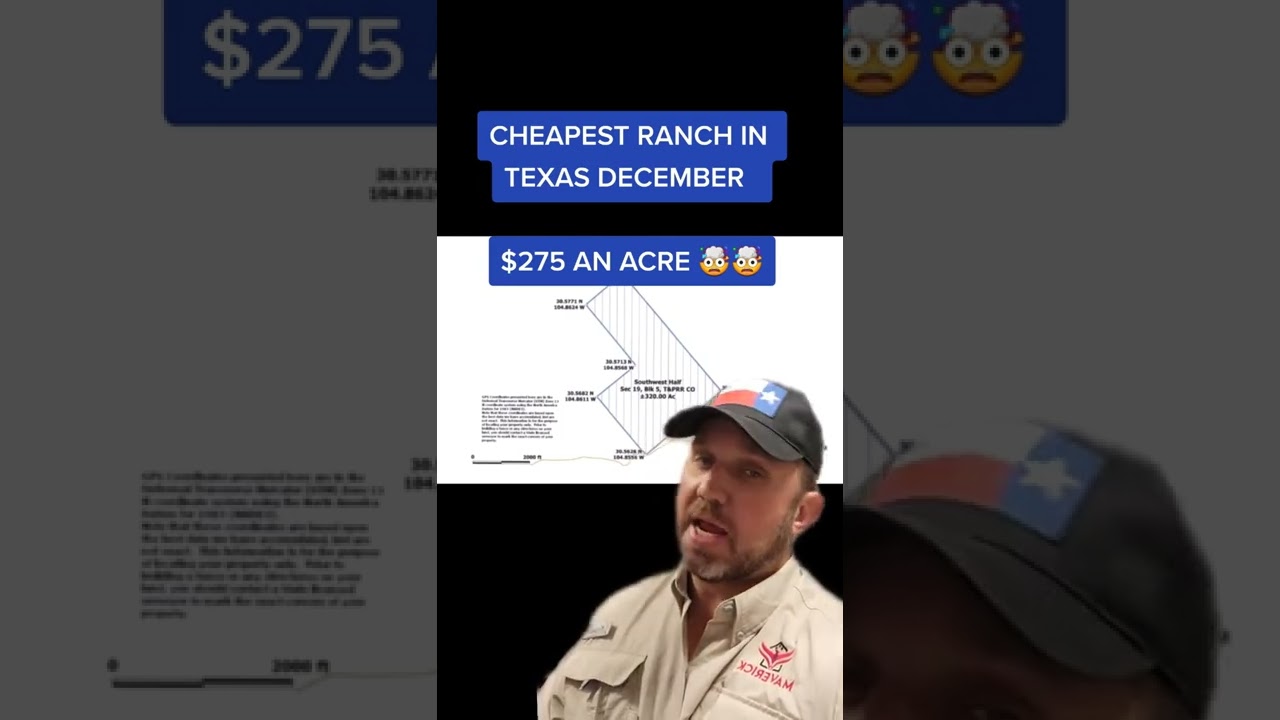 Cheapest Ranch in Texas for December