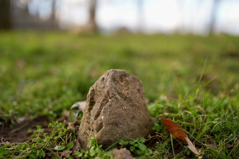 The burial site of slaves owned by a former US president has finally ...