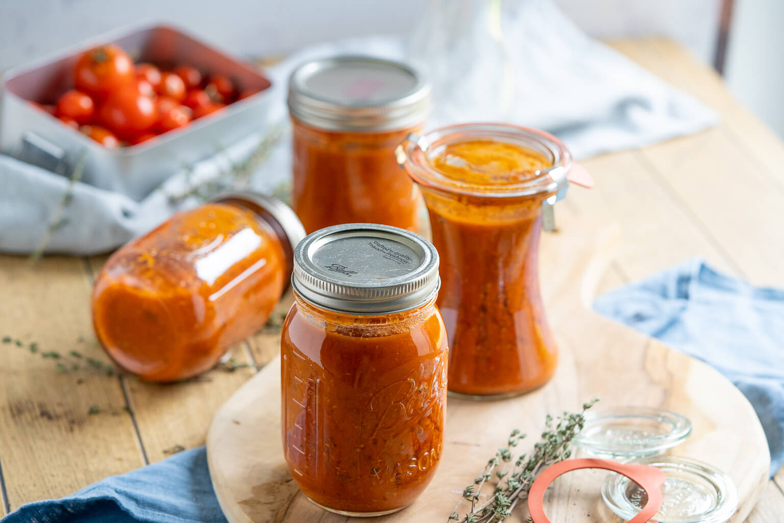 Tomatensoße aus Tomaten selber kochen - so einfach geht´s