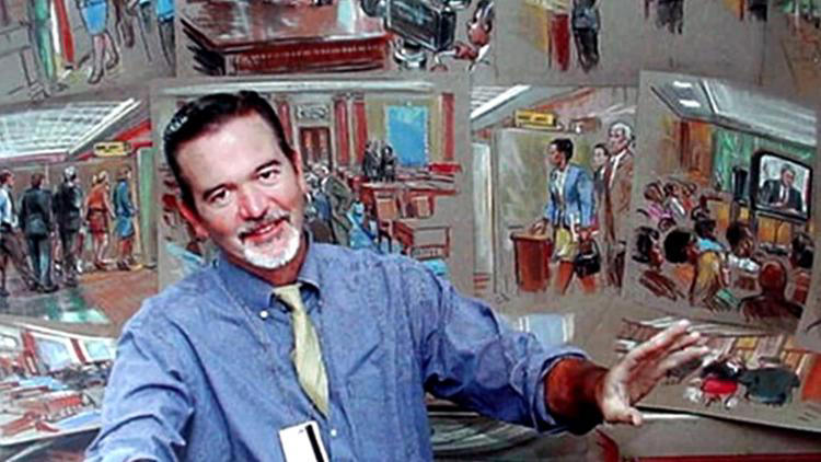 Legendary courtroom sketch artist Bill Hennessy Jr dies on 67th birthday Legendary courtroom sketch artist Bill Hennessy Jr dies on 67th birthday