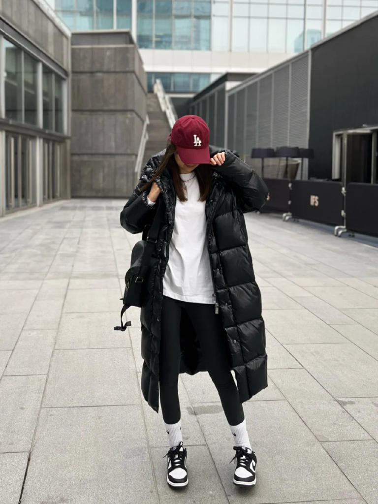 羽绒服穿搭技巧：学会了不管多大年龄，都能轻松显瘦又时尚