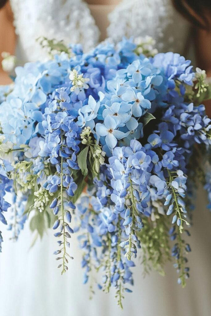 72 cascading wedding bouquets for a show stopping look