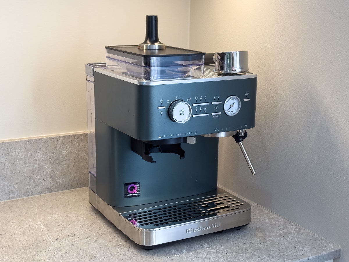 Kitchenaid semi automatic espresso machine with burr grinder