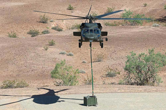 Sikorsky presenteert de onbemande Black Hawk met MATRIX-systeem. Foto: Lockheed Martin