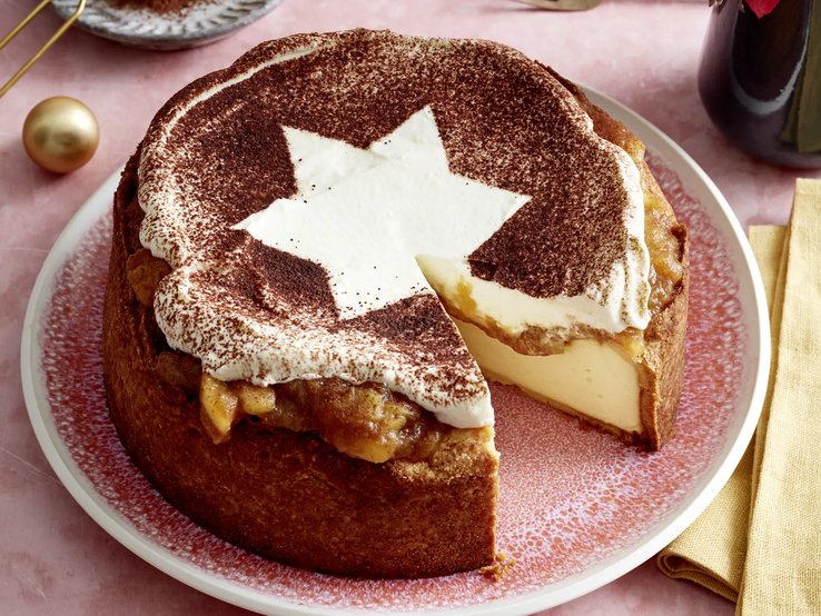 Bratapfel-Käsekuchen: Ultimativer Winterkuchen