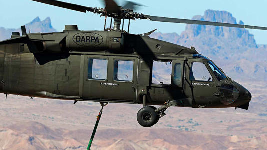 Sikorsky presenteert de onbemande Black Hawk met MATRIX-systeem. Foto: Lockheed Martin