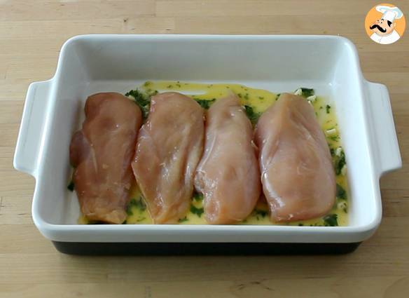 Gebackenes zitronenhähnchen