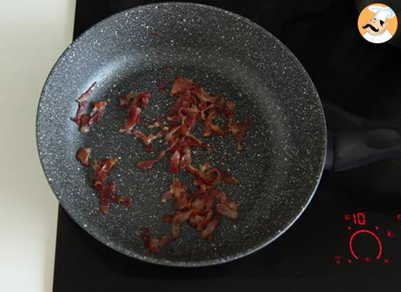 Nudeln mit feigen und pancetta