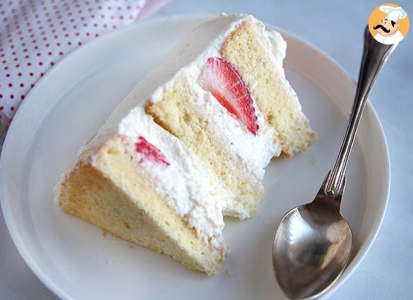 Schichtkuchen mit erdbeeren und mascarponecreme