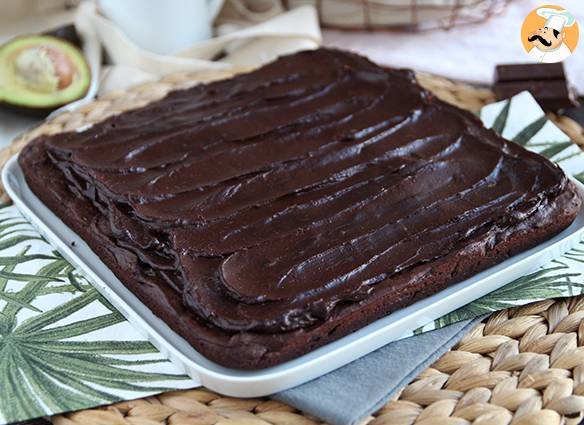 Avocado-schokoladen-brownie ohne butter - laktosefrei