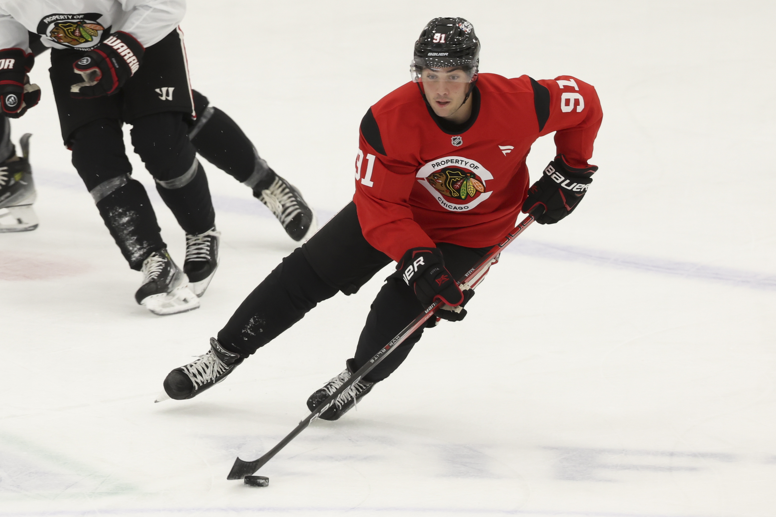 Chicago Blackhawks Call Up Frank Nazar, Their Top Offensive Prospect