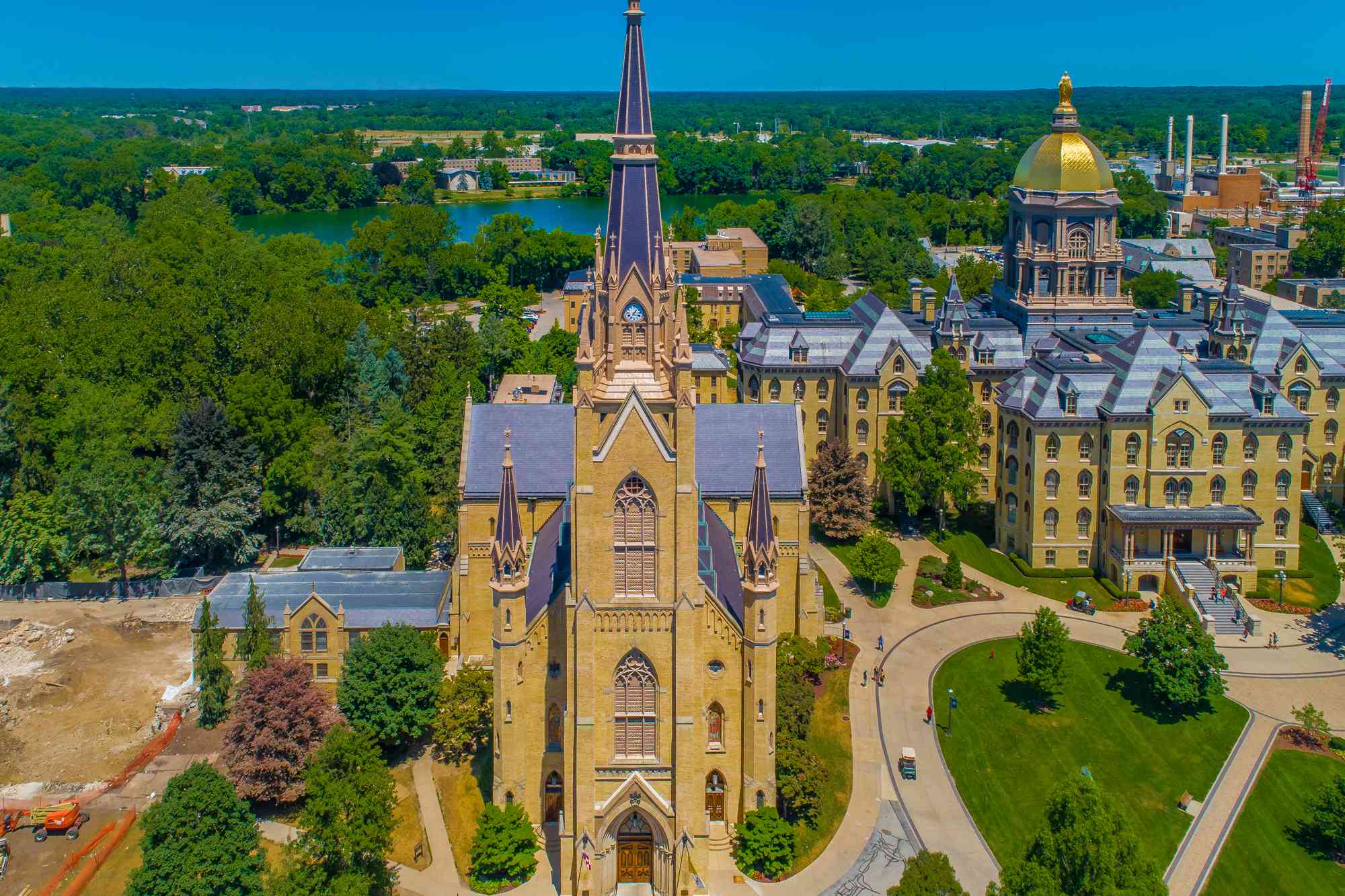 University of Notre Dame in South Bend, Indiana.