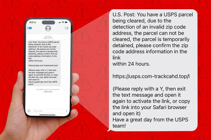 If You Get a USPS Scam Text, You Need to Do This ASAP