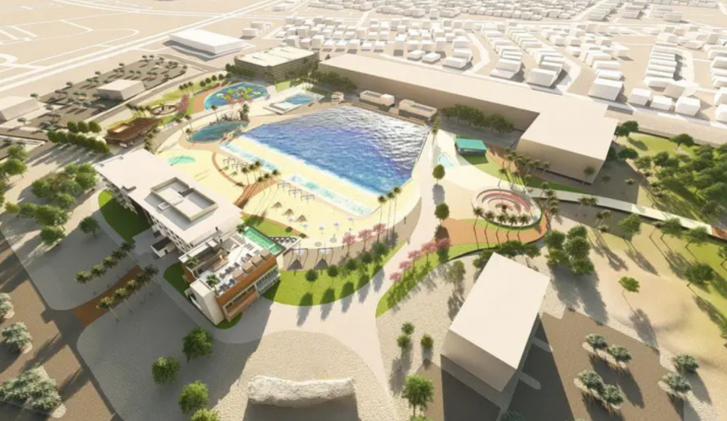 $200-million wave pool project breaks ground in Texas