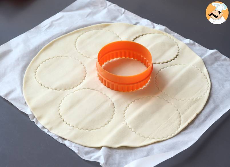 Tartelettes tatin mit aprikosen, das schnelle dessert, wenn man gäste hat!