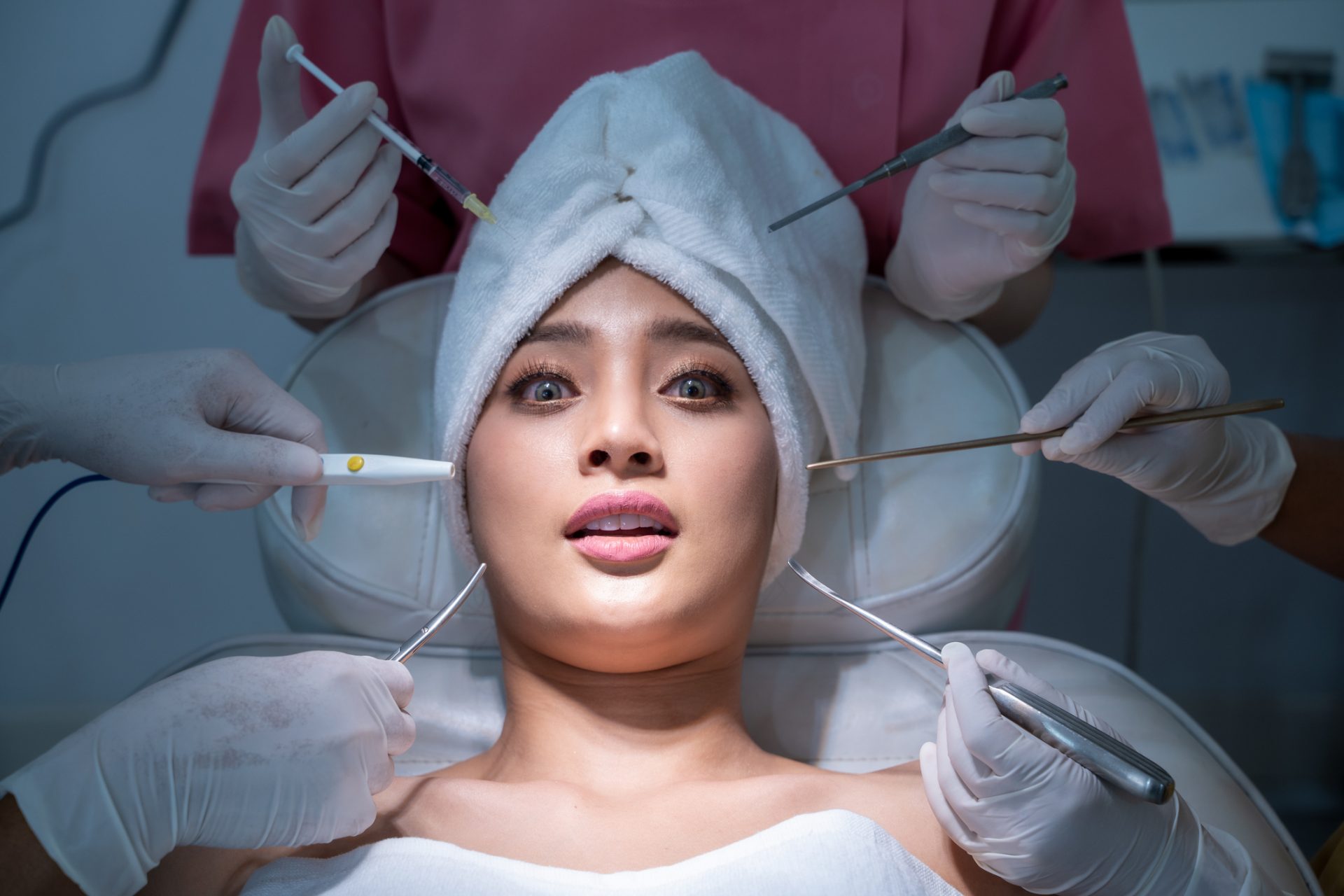 The risk of making major changes to facial features