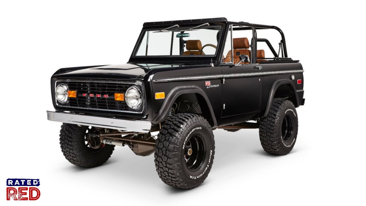 This restored '71 Ford Bronco is an absolute stunner