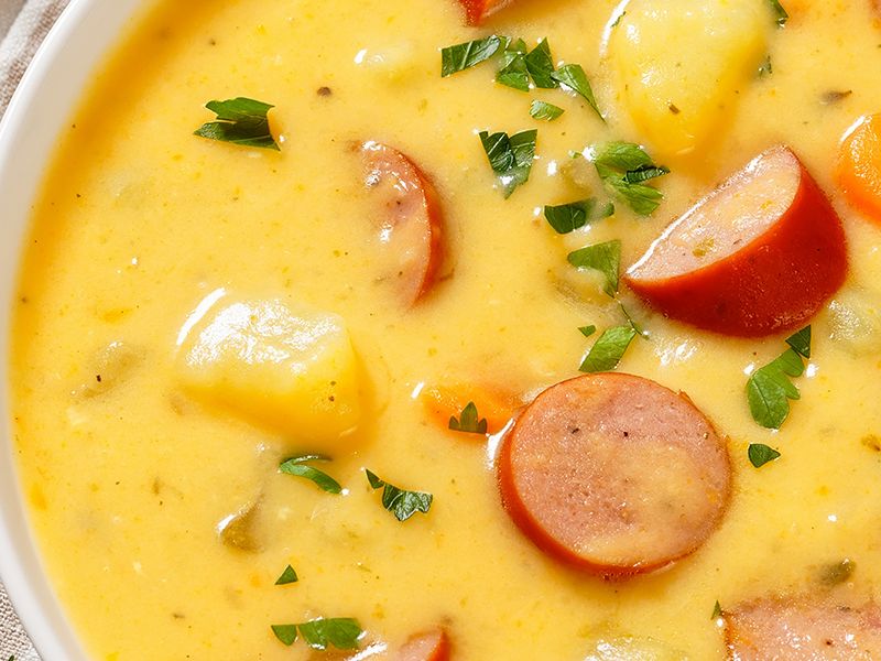 Rezept: Herzhafte Kartoffelsuppe aus dem Backofen – einfach, köstlich ...