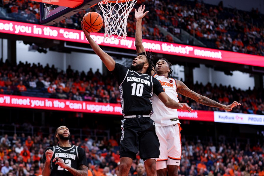 Syracuse Edged By Georgetown In 100th All-time Meeting