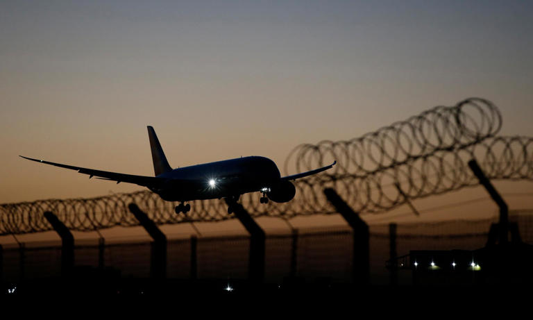 The Home Office has organised deportation flights to at least seven countries. Photograph: Hollie Adams/Getty Images