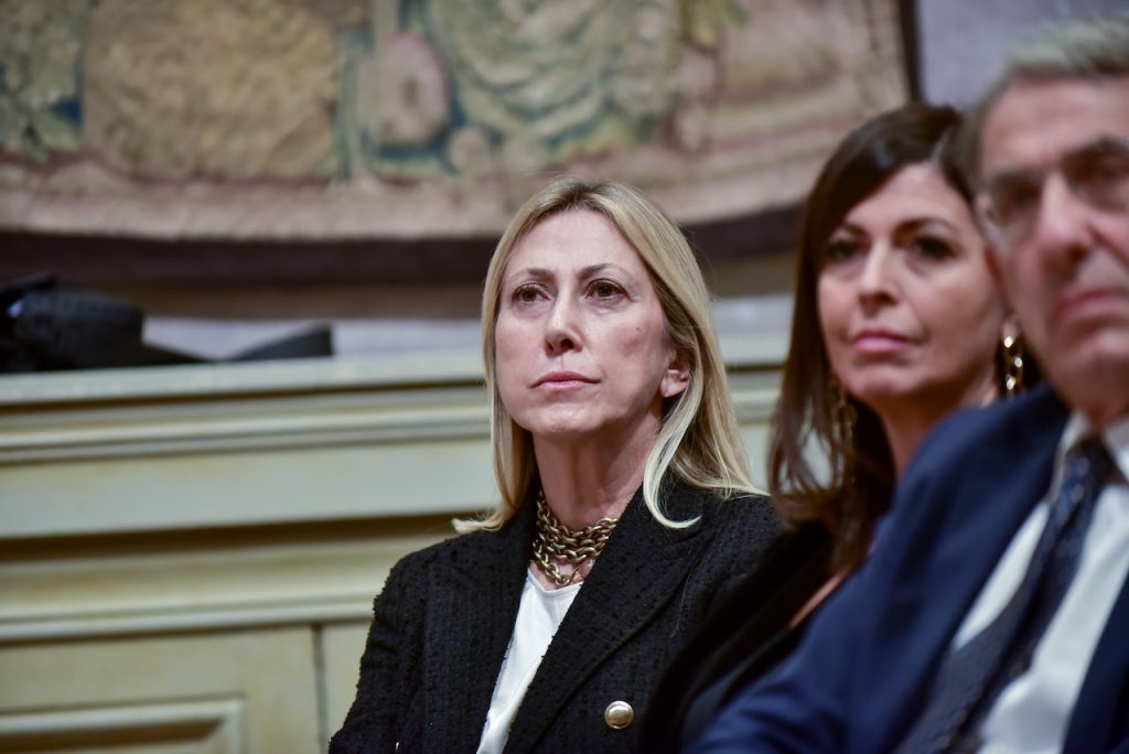 Simona Agnes e Barbara Floridia (Imagoeconomica).