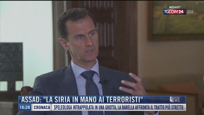 Breaking News delle 16.00 | Assad: "La Siria in mano ai terroristi"