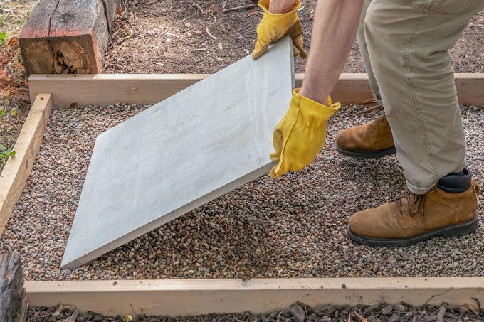 Enhance your yard space with this easy DIY gravel path