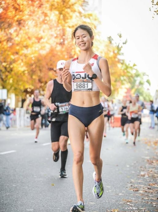 張加恩熱愛跑步，經常到各地參加馬拉松比賽。（圖／翻攝自張加恩IG）