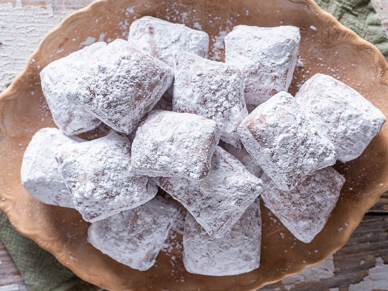 Schmeckt nach Weihnachten: Rezept für Mini-Stollen-Plätzchen