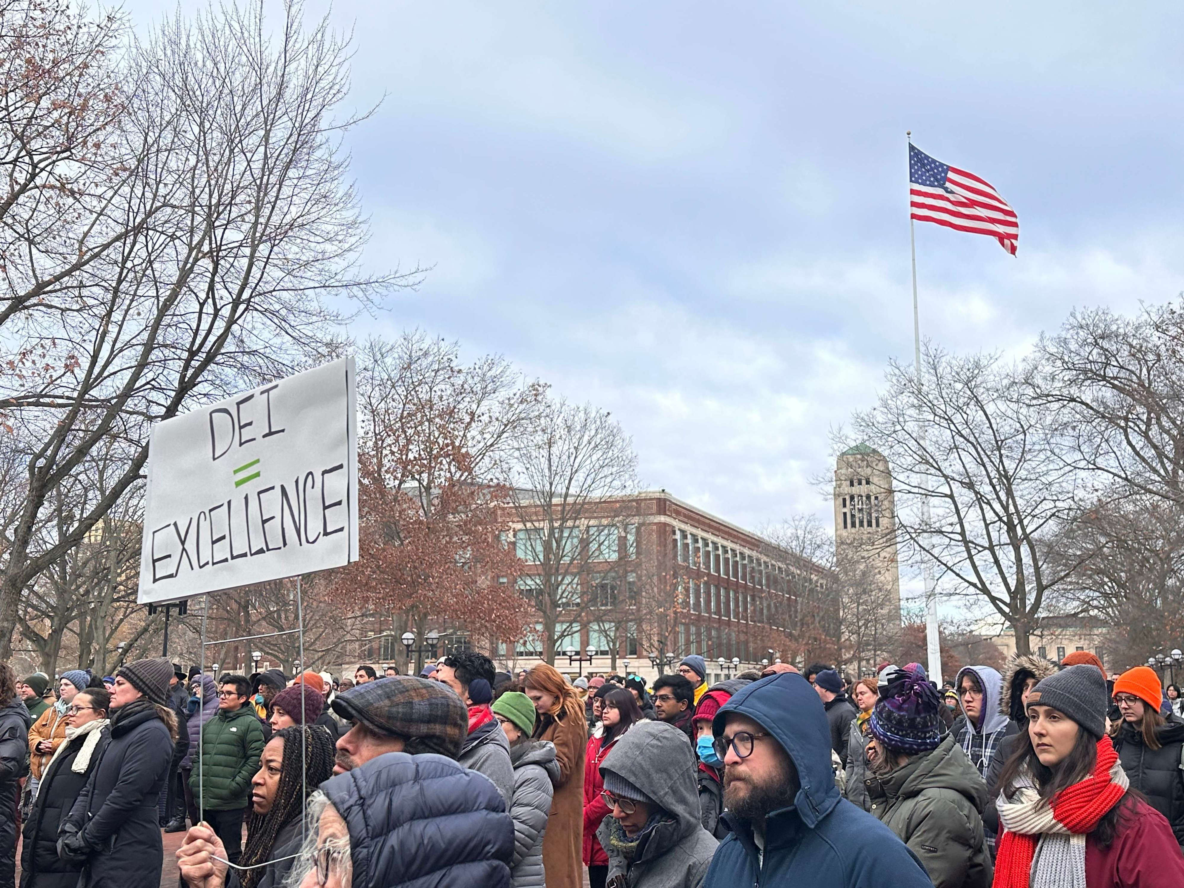 ‘Make DEI Better, Not Smaller,’ 300 Protesters Tell University Of ...