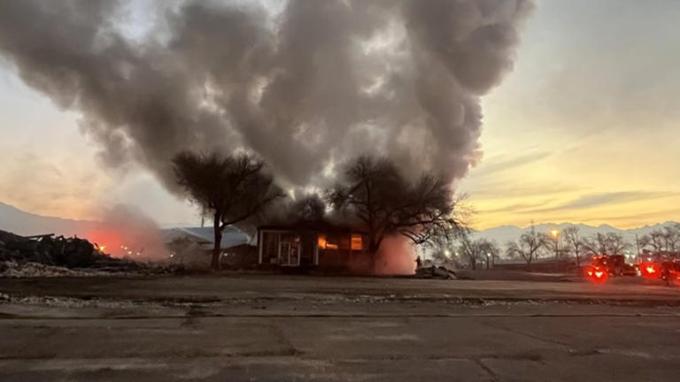 Witness The Devastation: Large Fire Consumes Historic Salt Lake City Building. - 1sttg9c