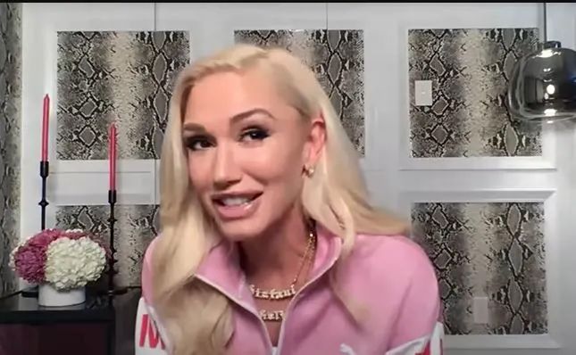 Gwen has a zany bedroom at her LA home