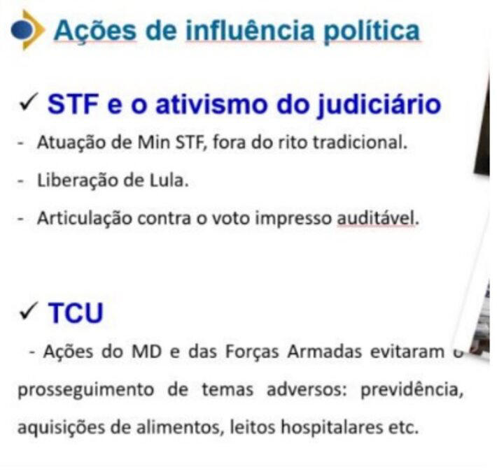 STF é criticado na apresentação por suposto 'ativismo'. Foto: Reprodução/processo judicial