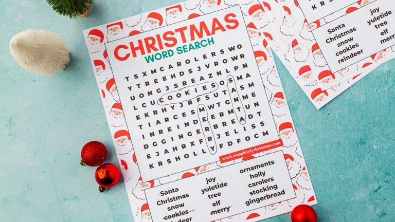 50+ free printable Christmas games you can download and play today for Free Printable Christmas Word Games For Adults