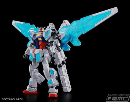 ROBOT魂 EX-001 グラスフェザー＆RX-78F00/E ガンダム ガンプラ「1/144 RX-78F00/E ガンダム（EX-001 グラスフェザー