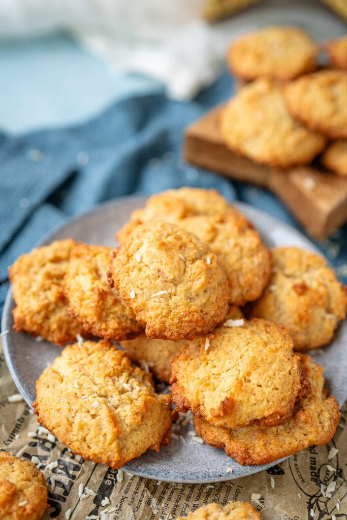 Kokos-Frischkäse-Kekse - leckere Kokosplätzchen