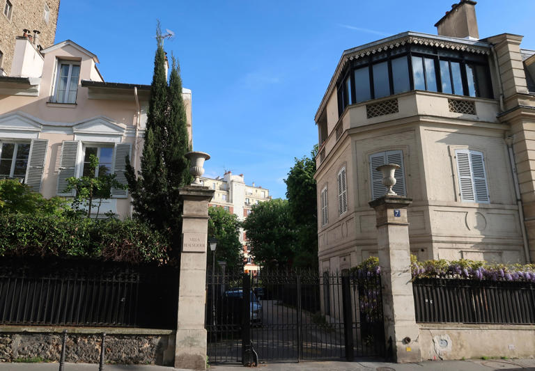 La villa de Beauséjour à Paris.