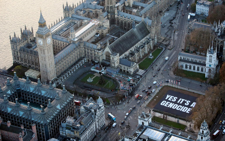 The Metropolitan Police said the demonstration had finished and there had been no arrests - Jiri Rezac