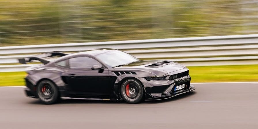 New Trailer Shows Ford Mustang GTD's Attempt At A 'Ring Lap Time