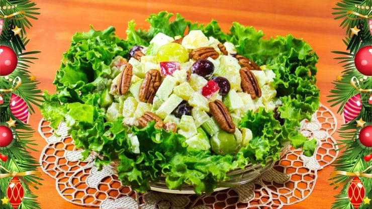 Ensalada Waldorf: La receta tradicional que no puede faltar en Navidad