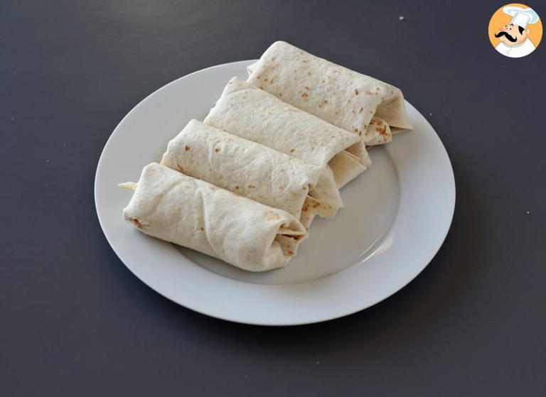 Passo 6 - Wrap de pizza gratinado, a explosão de sabor que você precisa experimentar