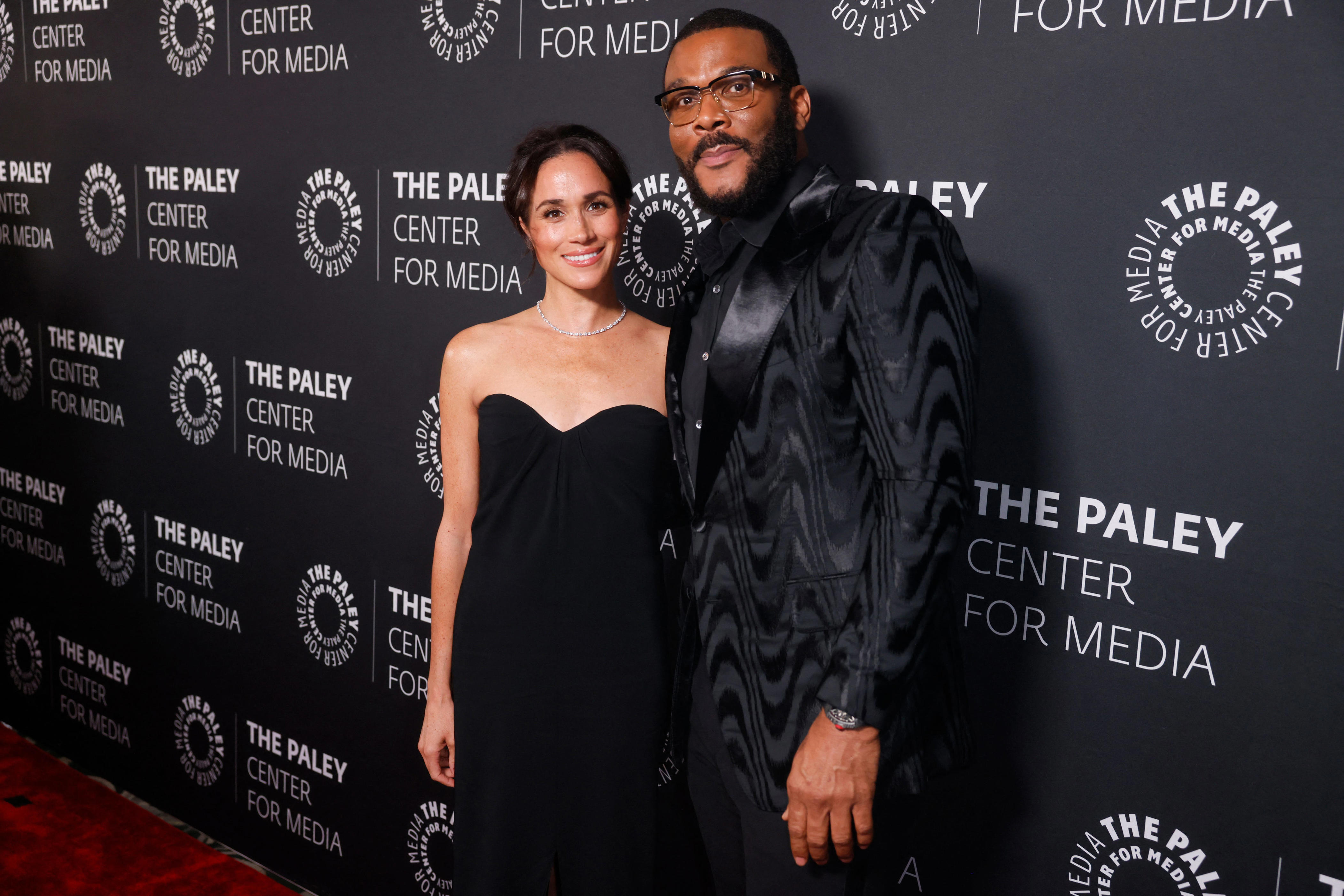 Duchess Meghan supports friend Tyler Perry at tribute event without