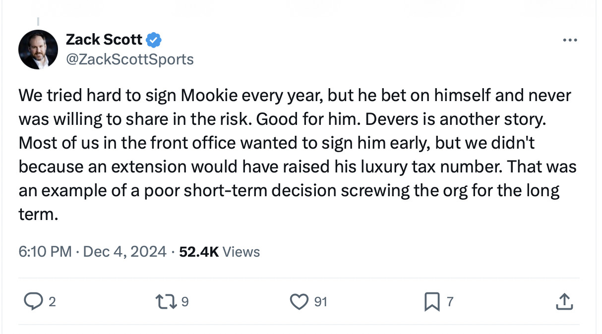 We Now Know Why The Red Sox Traded Mookie Betts . . . And It Tells Us ...